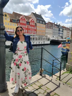 Mãe em Copenhague